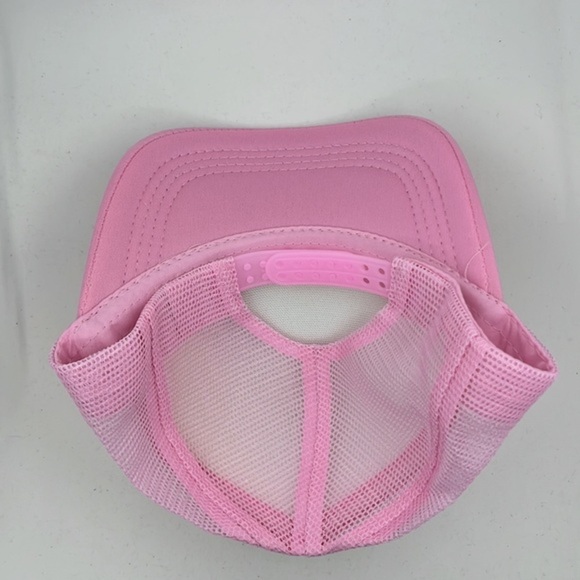 HP🏆Fishing Chic:The Ultimate Snapback Pink Trucker‎ Hat for All Your Adventures - Picture 3 of 3